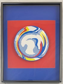 Roy Lichtenstein - Paper Plate (Framed)