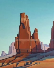 Ed Mell - Untitled, Offset Lithograph