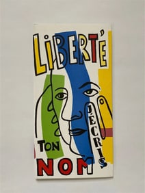 Fernand Leger, Paul Eluard, Lithograph - Foldout