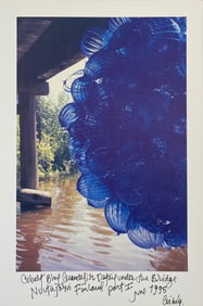 Dale Chihuly - Vintage Print, 1995 (Signed & Dated)