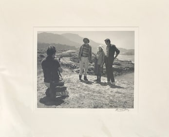 John Wimberley - Ansel Adams, Imogen Cunningham, Jerry Uelsmann - Photograph, 1969