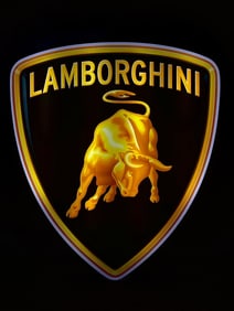 Lamborghini Dealership Sign