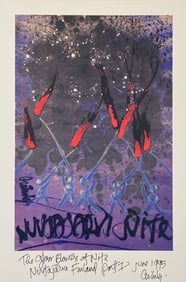 Dale Chihuly - Vintage Print, 1995 (Signed & Dated)