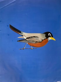 Ed Ruscha - Robin - Offset Lithograph