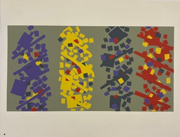 Josef Albers - Interaction of Color, 1963 (Silkscreen)