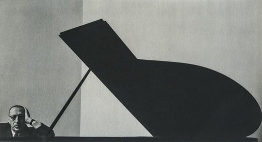 Arnold Newman - Igor Stravinsky, 1946