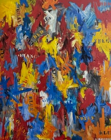 Jasper Johns - False Start, 1959