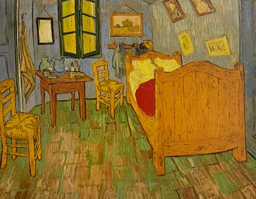 Vincent van Gogh - The Bedroom at Arles, 1888