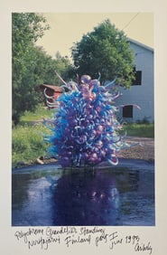 Dale Chihuly - Vintage Print, 1995 (Signed & Dated)