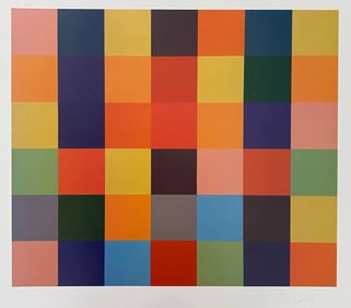 Ellsworth Kelly - Exhibition Poster (Hand Signed)