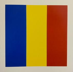 Ellsworth Kelly - Blue Yellow Red, 1990