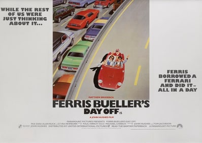 Ferris Bueller's Day Off - Movie Poster