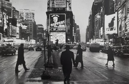 Rudy Burckhardt - Times Square, 1983
