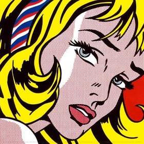Roy Lichtenstein - Girl with Hair Ribbon, 1965