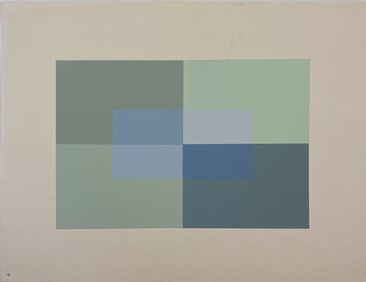 Josef Albers - Interaction of Color, 1963 (Silkscreen)
