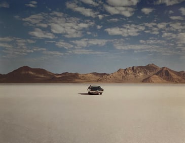 Richard Misrach - Chrysler Newport, Bonneville Salt Flats 1992