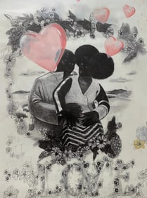 Kerry James Marshall - Study for Vignette, 2004
