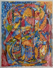 Jasper Johns - 0 Through 9, 1961