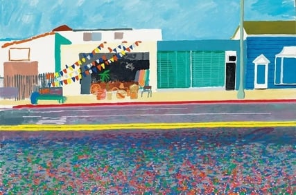 David Hockney - Santa Monica Boulevard, 1978