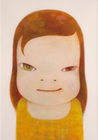 Yoshitomo Nara - Untitled, Offset Lithograph