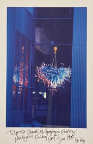 Dale Chihuly - Vintage Print, 1995 (Signed & Dated)