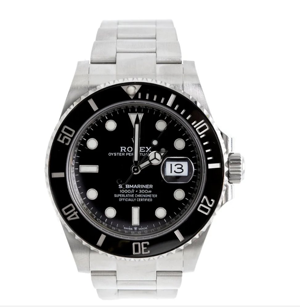 ROLEX 2021 Submariner 41mm Date Watch w/ Box & papers (1 of 4)