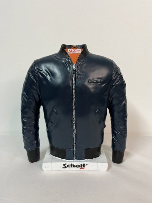 C.1970s Schott NYC Jacket Advertising Counter-Top Display (1 of 3)