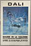 Salvador Dali 1987 Galerie de la Colombe, Unicorn, Original poster