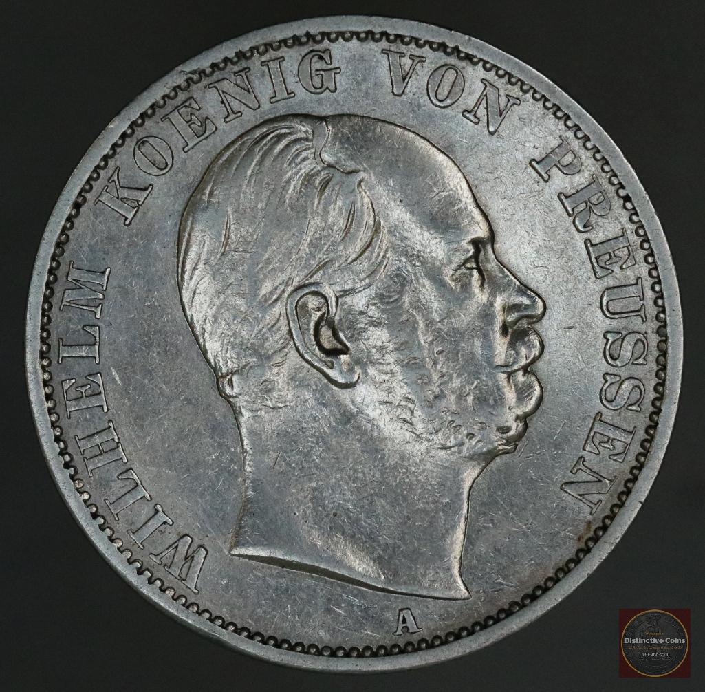 1870 A German States PRUSSIA Thaler Silver (1 of 2)