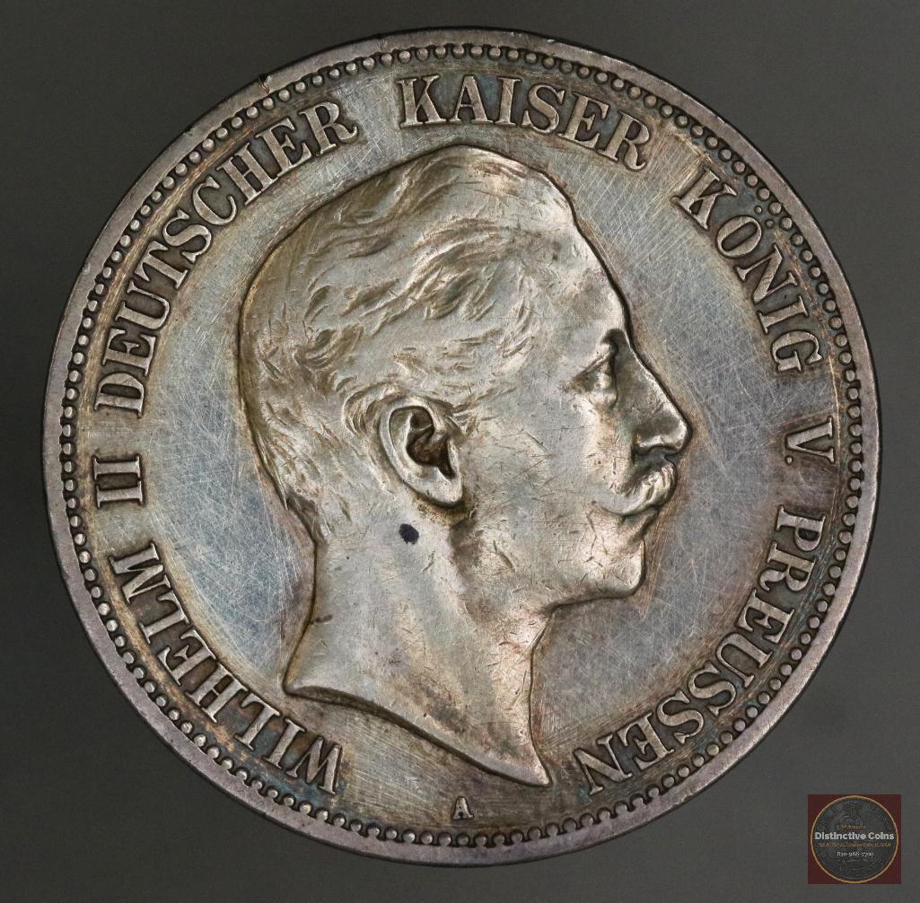1902 A German States PRUSSIA 5 Mark (1 of 2)