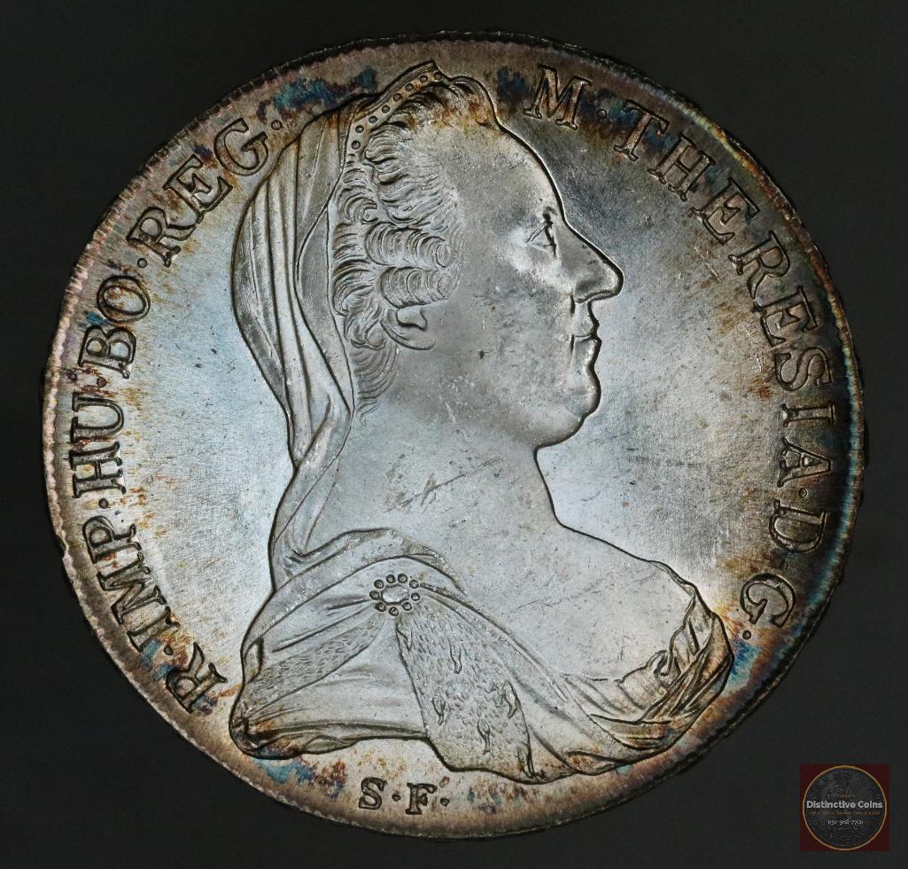 1780 restrike Austria Thaler Silver (1 of 2)