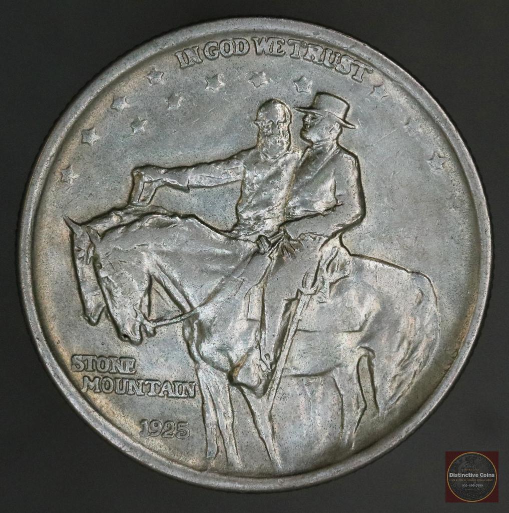 1925 Stone Mountain Commemorative Silver Half Dollar (1 of 2)