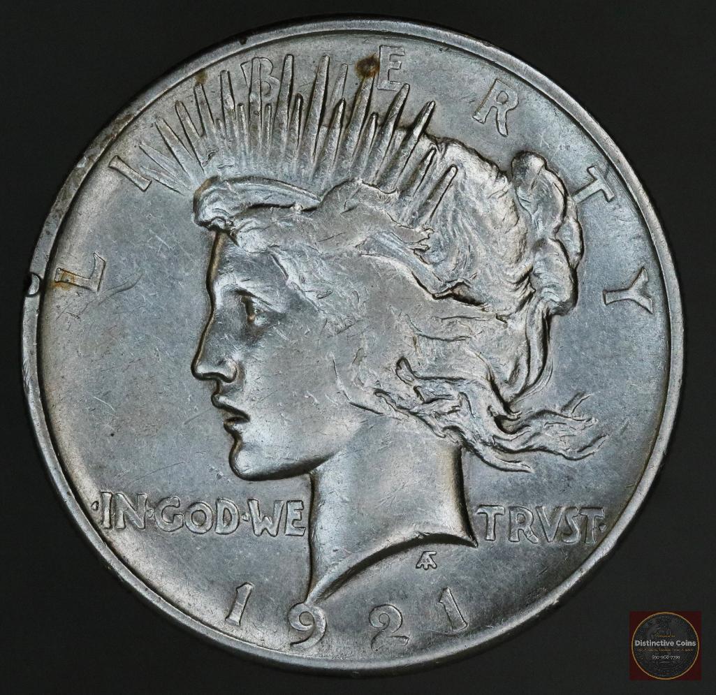 1921 Peace Silver Dollar (1 of 2)