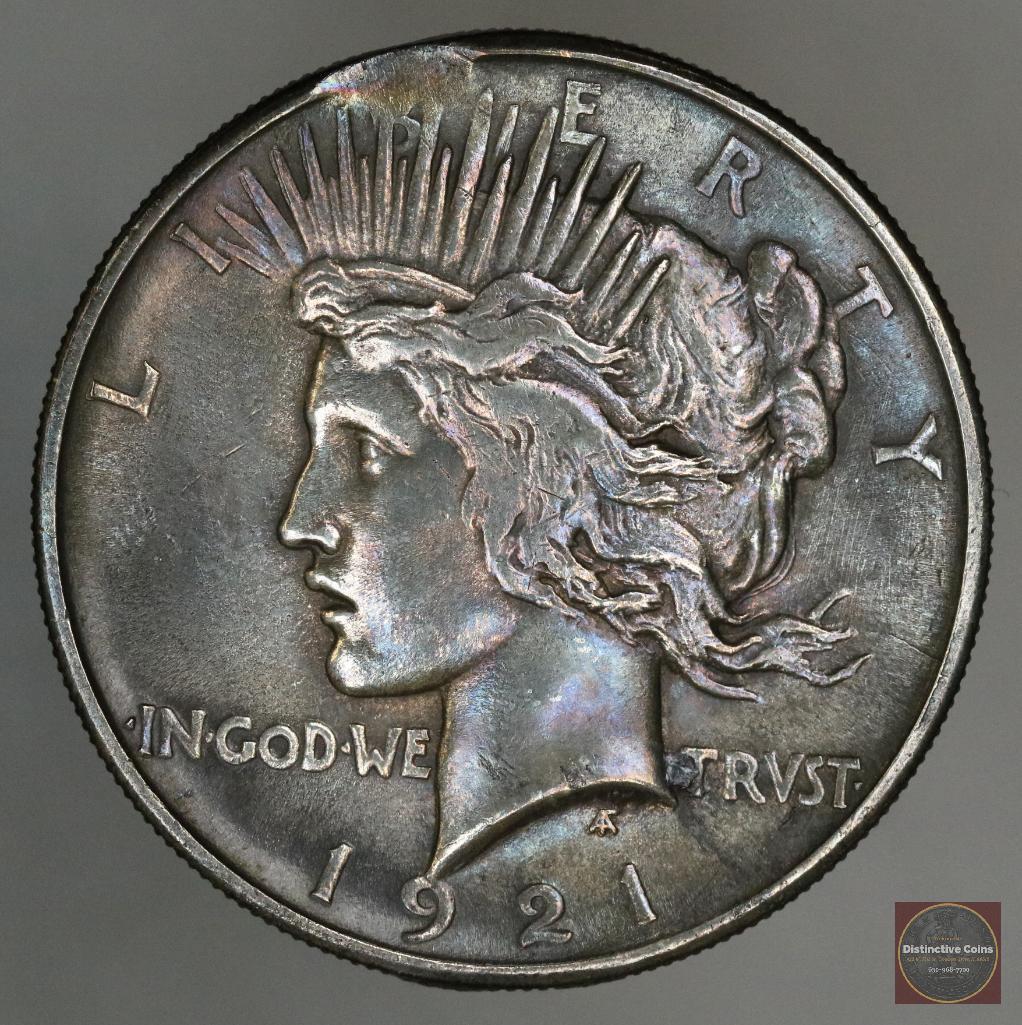1921 Peace Silver Dollar (1 of 2)