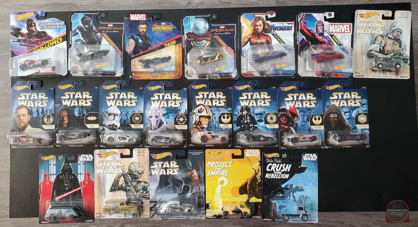 Hot Wheels Marvel & Star Wars lot of 20 cars (1 of 1)