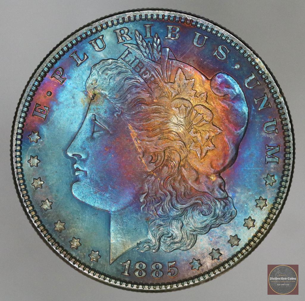 1885 P Morgan Silver Dollar (1 of 2)