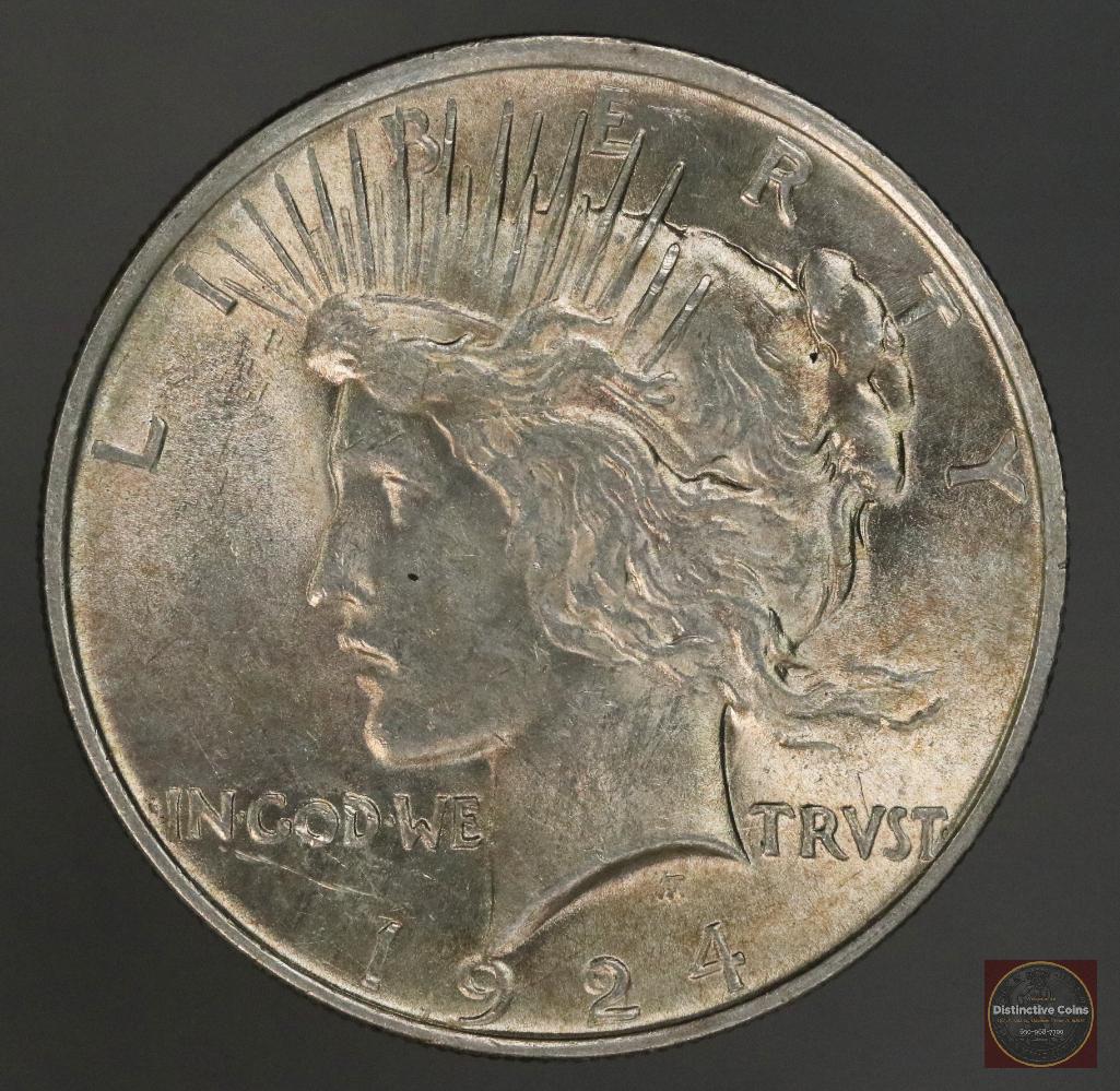 1924 P Peace Silver Dollar (1 of 2)