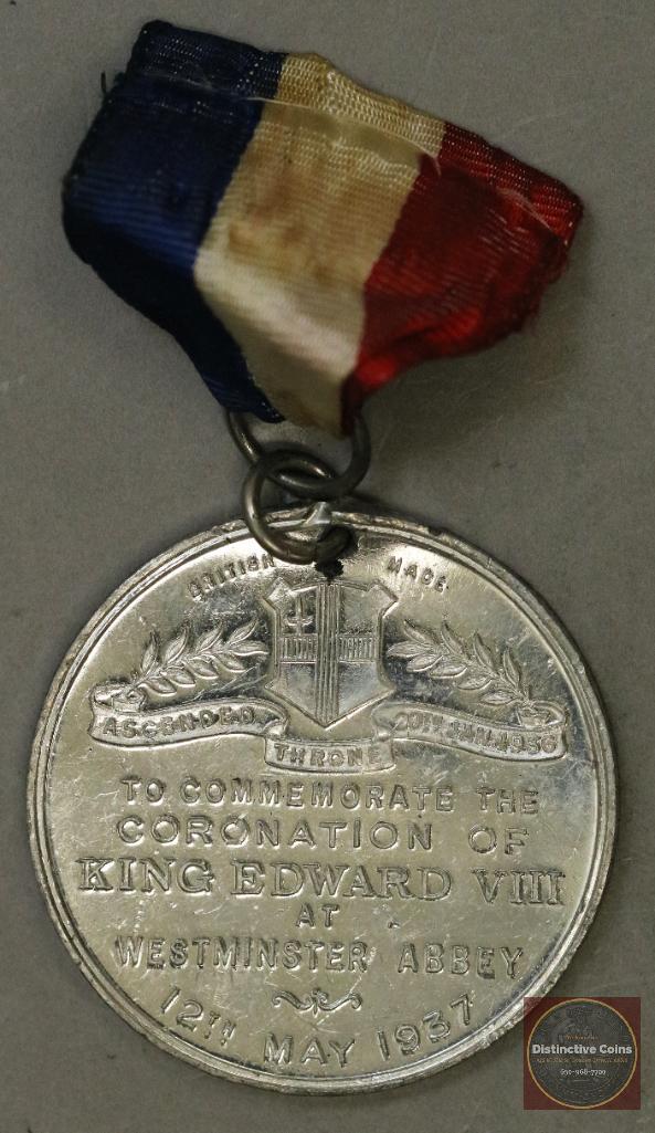 Great Britain / United Kingdom King Edward VIII Commemorative Coronation Medal (1 of 4)