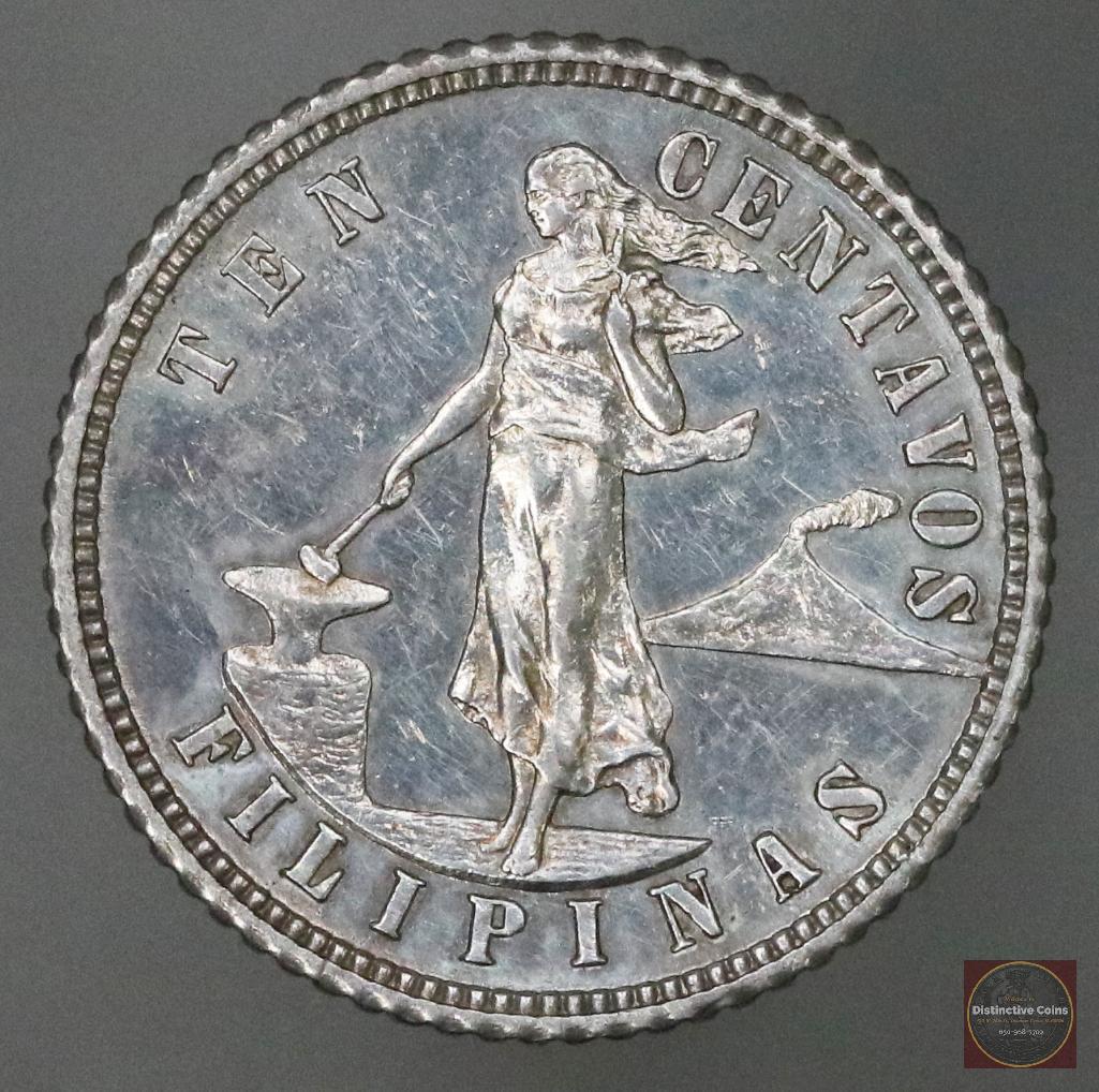 1904 Philippines 10 Centavos (1 of 2)