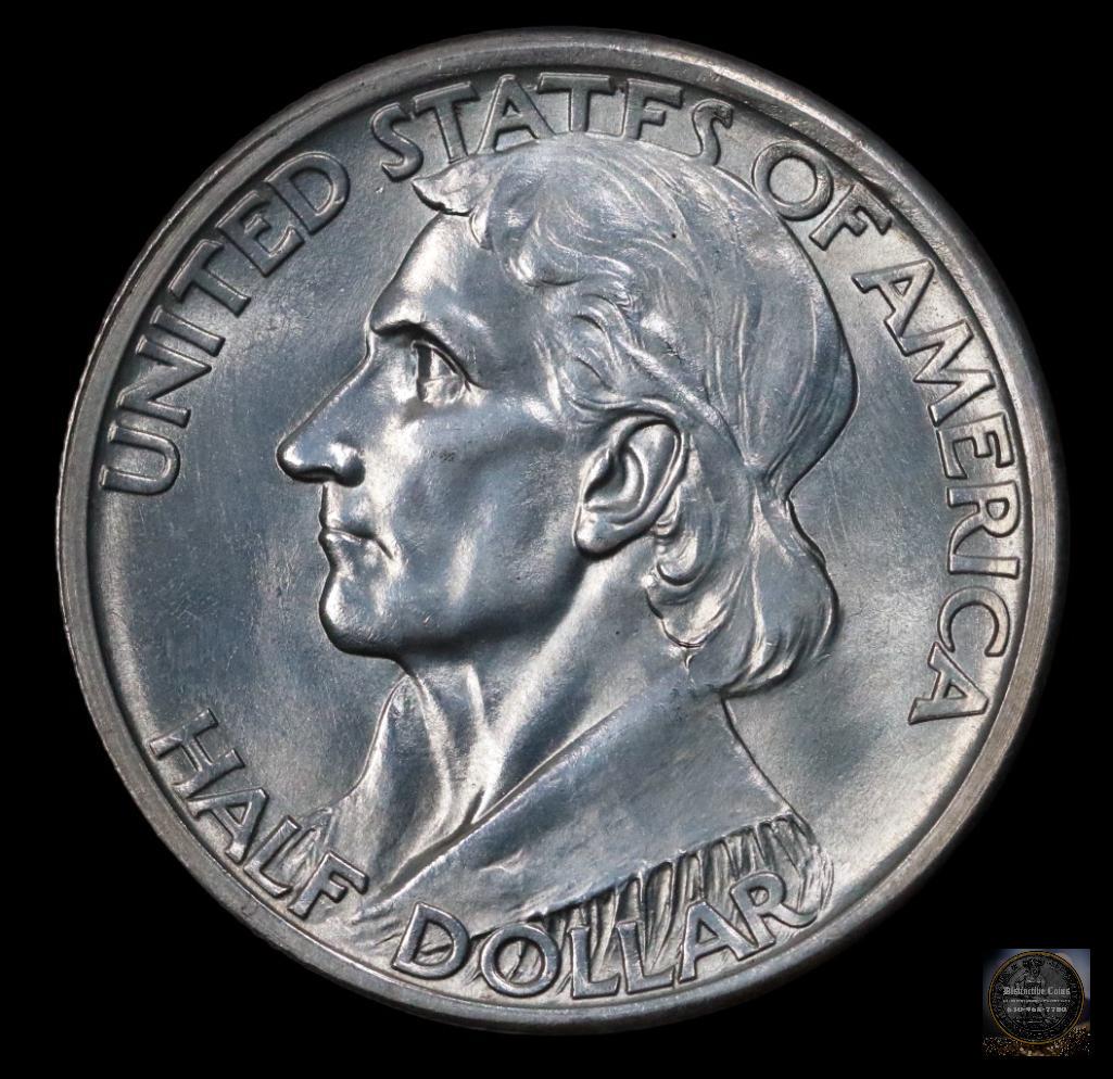 1935 Daniel Boone Commemorative Silver Half Dollar (1 of 2)