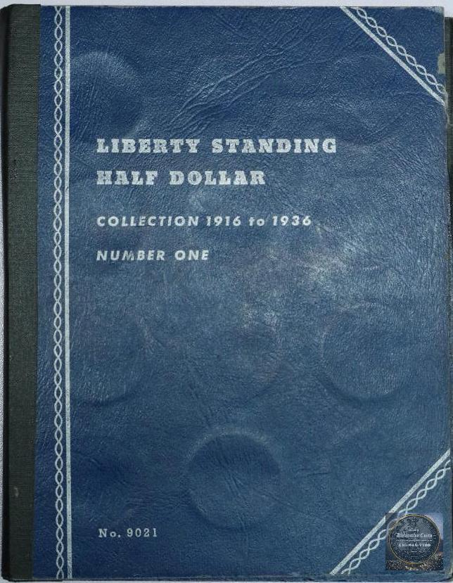 Group of (21) Walking Liberty Silver Half Dollars in Whitman Folder (1 of 4)