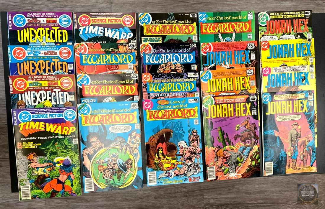 Lot of 20 DC Comics - Cowboys & Indians and Sci-Fi (1 of 6)