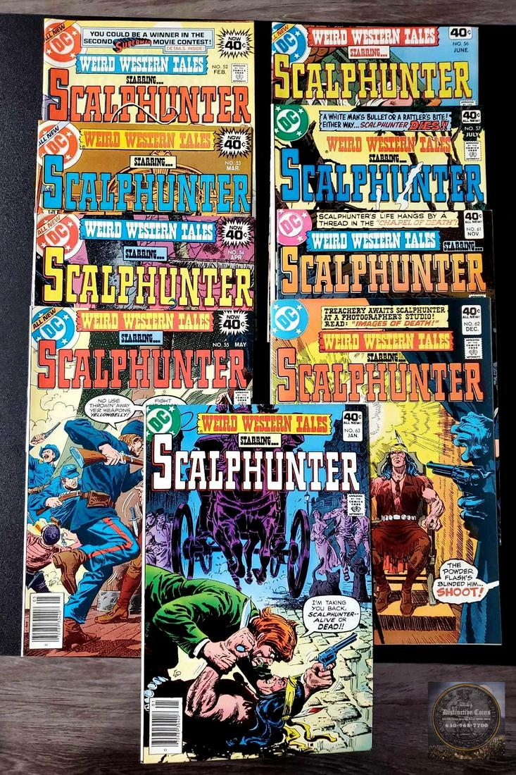 Weird Western Tales lot of 9 comics. (1 of 3)