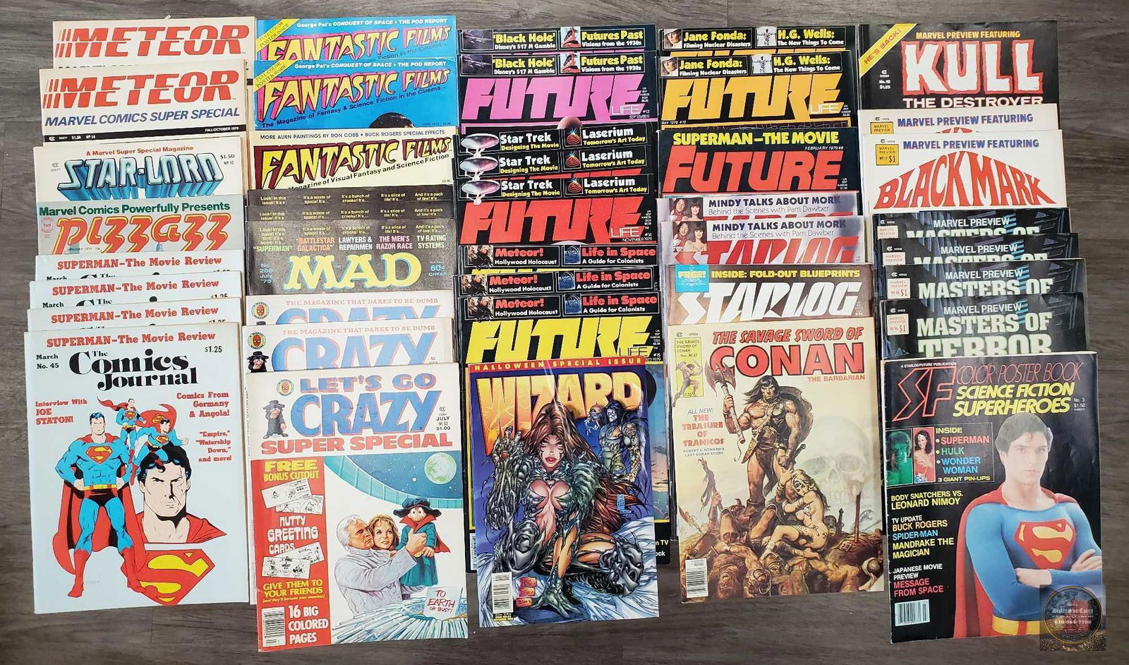 Lot of 40 Magazines plus Poster Book (1 of 1)