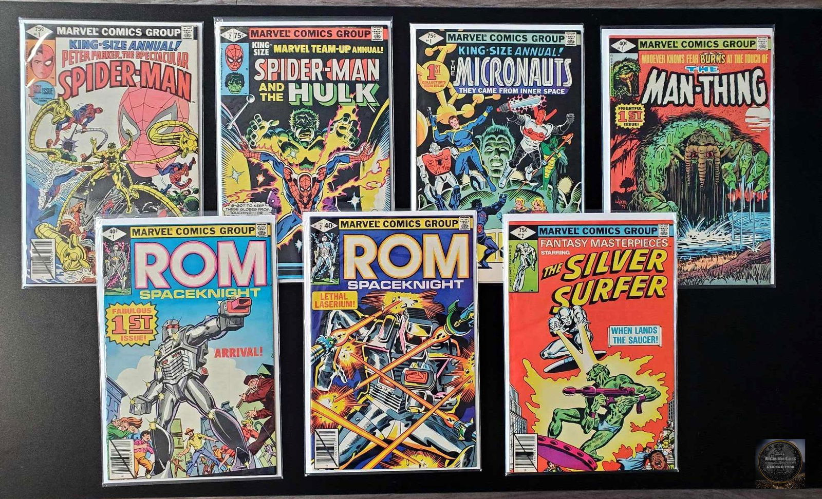 Lot of 7 early edition Marvel comics from 1979. (1 of 8)