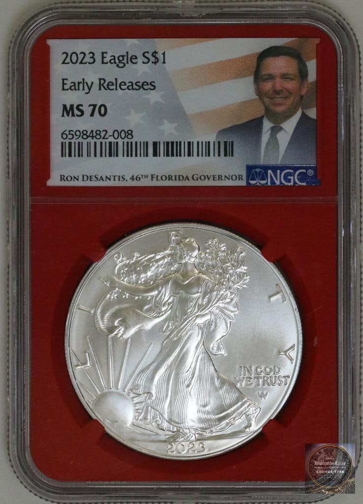 2023 American Silver Eagle 1oz (NGC) MS70 (1 of 2)