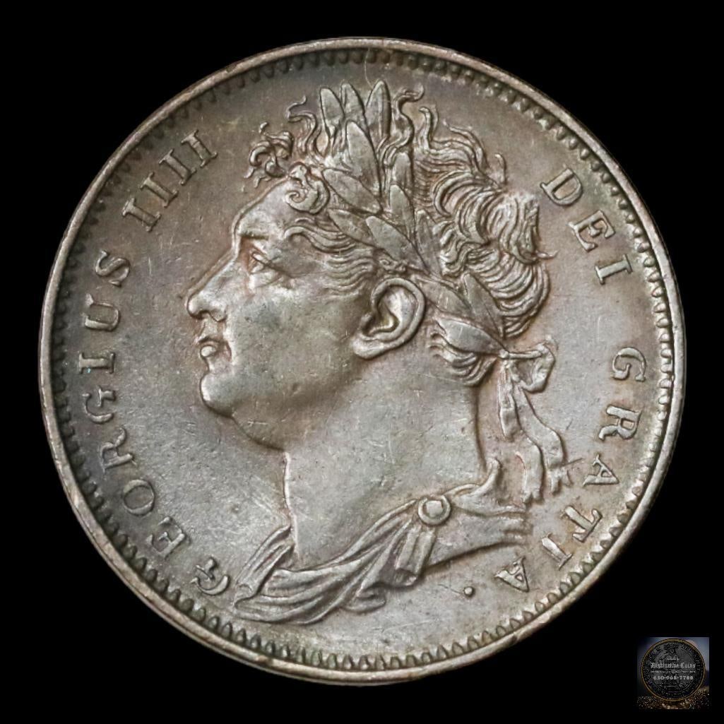 1822 Great Britain Farthing (1 of 2)