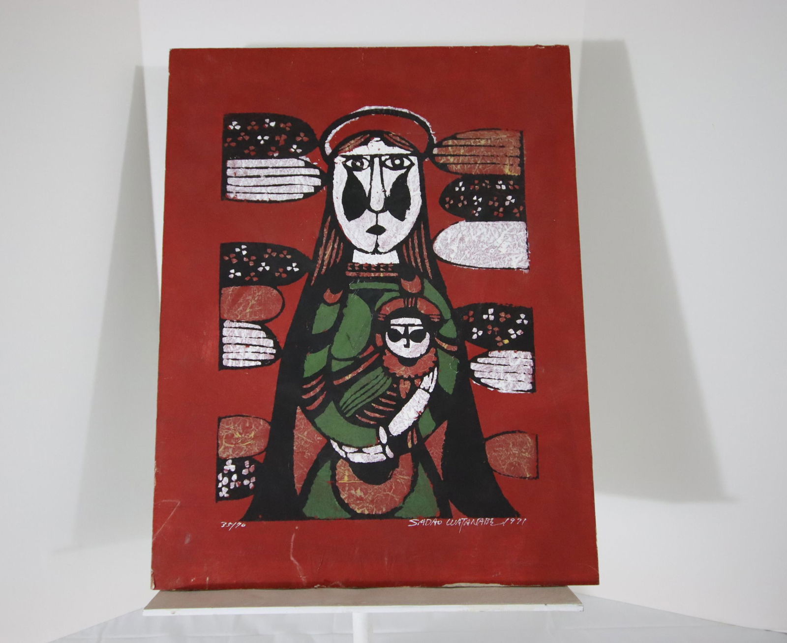 Sadao Watanabe  1913-1996 Madonna and child (1 of 4)