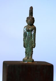 Egyptian Bronze Amulet of Neith