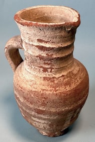 Egyptian New Kingdom Pottery Pitcher
